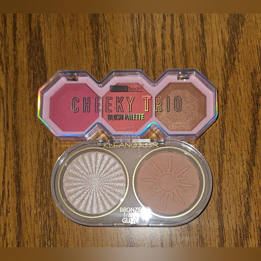 Cheeky Blush Trio + Bronze & Glow BNIB